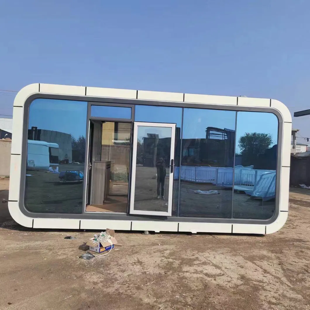 Prefab Hotel Homestay Container House Luxury Steel Structure Apple Pod